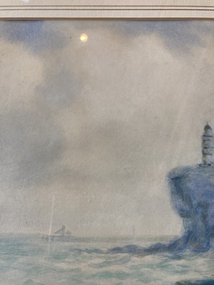 Lot 1043 - Edwin Moore (1813-1893) "Bambro" View of...