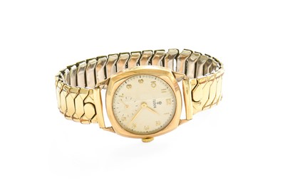 Lot 94 - A Tudor 9 Carat Gold Wristwatch