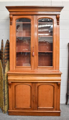 Lot 1229 - A Victorian Mahogany Bookcase, 108cm by 50cm...