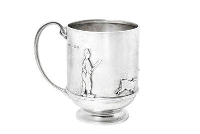 Lot 2107 - A George V Silver Christening-Mug