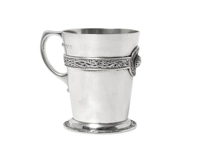 Lot A George V Silver Christening-Mug