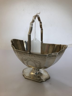 Lot 2020 - A George III Silver Sugar-Basket