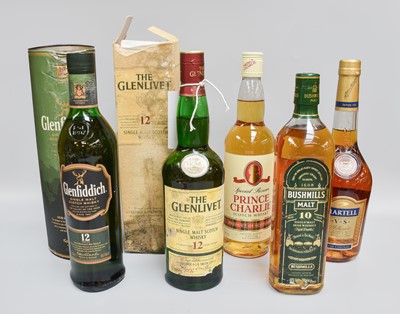 Lot 269 - Glenlivet 12 Year Old SIngle Malt Scotch...