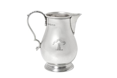 Lot 2346 - A George VI Silver Cream-Jug