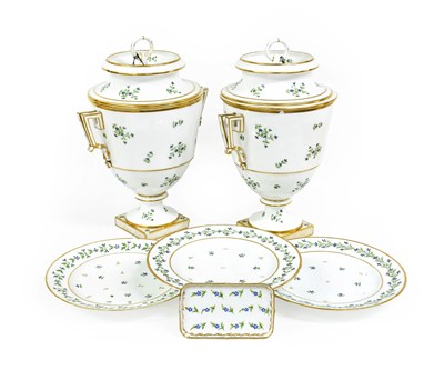 Lot 112 - A Pair of Duc du Angoulême Paris Porcelain...