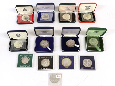 Lot 295 - Selection of Silver and Silver Proof Coins,...