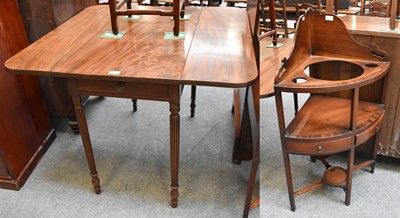 Lot 1300 - A Regency Mahogany Pembroke Table, 96cm by...