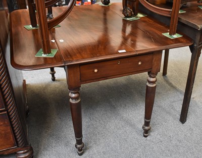 Lot 1235 - A Victorian Mahogany Pembroke Table, 103cm by...