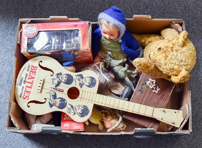 Lot 170 - A Small Quantity of Toys Including, Beatles...
