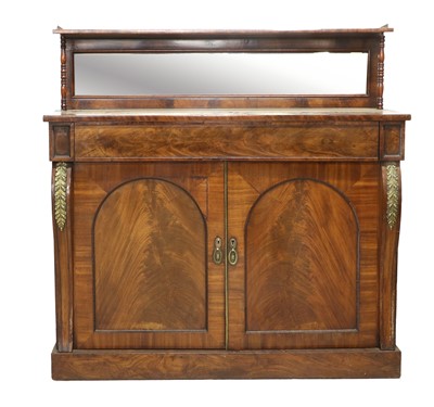 Lot 1382 - A Regency Mahogany and Gilt-Metal-Mounted...