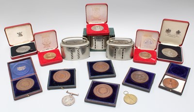 Lot 166 - Assorted Commemorative and Award Medals, 13...