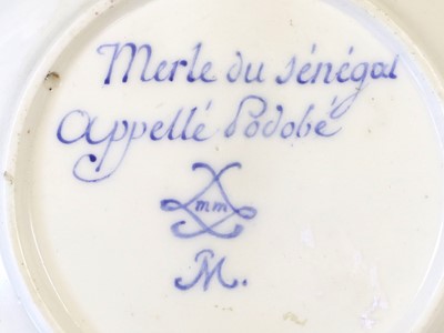 Lot 109 - A Sèvres Porcelain Ornithological Cup and...