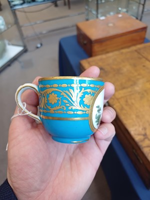 Lot 109 - A Sèvres Porcelain Ornithological Cup and...
