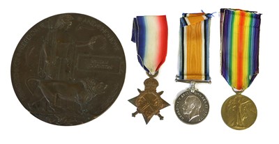 Lot 51 - A First World War Trio, awarded to 6336 W.O.CL....