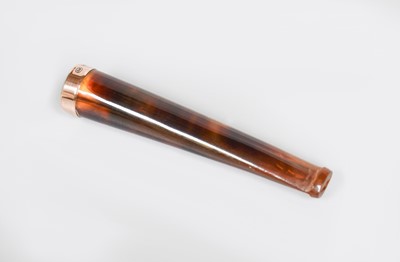 Lot 117 - A George V Gold-Mounted Tortoiseshell Cigar or...