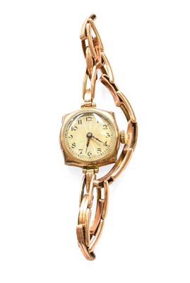 Lot 439 - A Lady's 9 Carat Gold Wristwatch, Signed Rolex,...