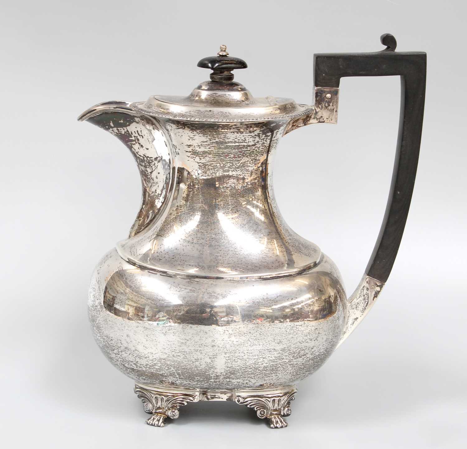 Lot 64 - A George V Silver Hot-Water Jug, Probably by...