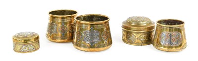 Lot 105 - A Pair of Cairoware Bowls, late 19th/20th...