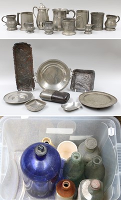 Lot 226 - Various 18th Century and Later Pewter,...