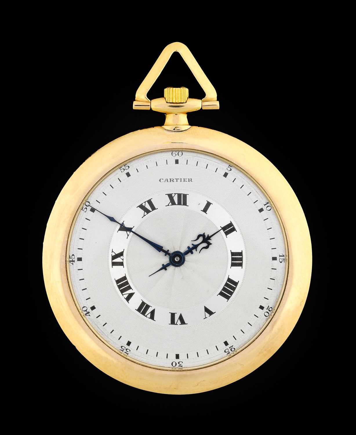 Lot 2163 - Cartier: A Rare Art Deco Ultra Slim 18 Carat...