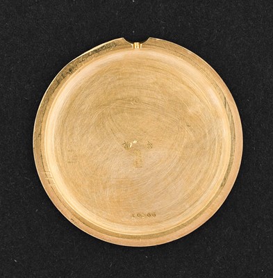 Lot 2163 - Cartier: A Rare Art Deco Ultra Slim 18 Carat...