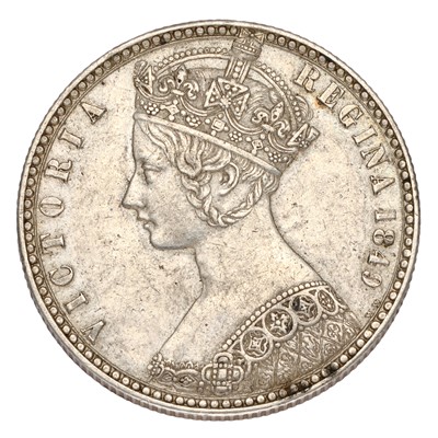 Lot 54 - Victoria, 'Godless' Florin 1849 (Bull 2815,...