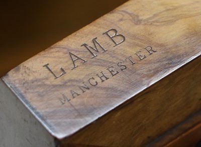 Lot 383 - Lamb of Manchester: A Pair of Victorian Walnut...