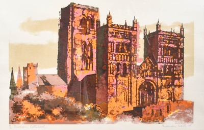 Lot 1051 - Norman Wade (20th Century) "Durham Cathedral"...