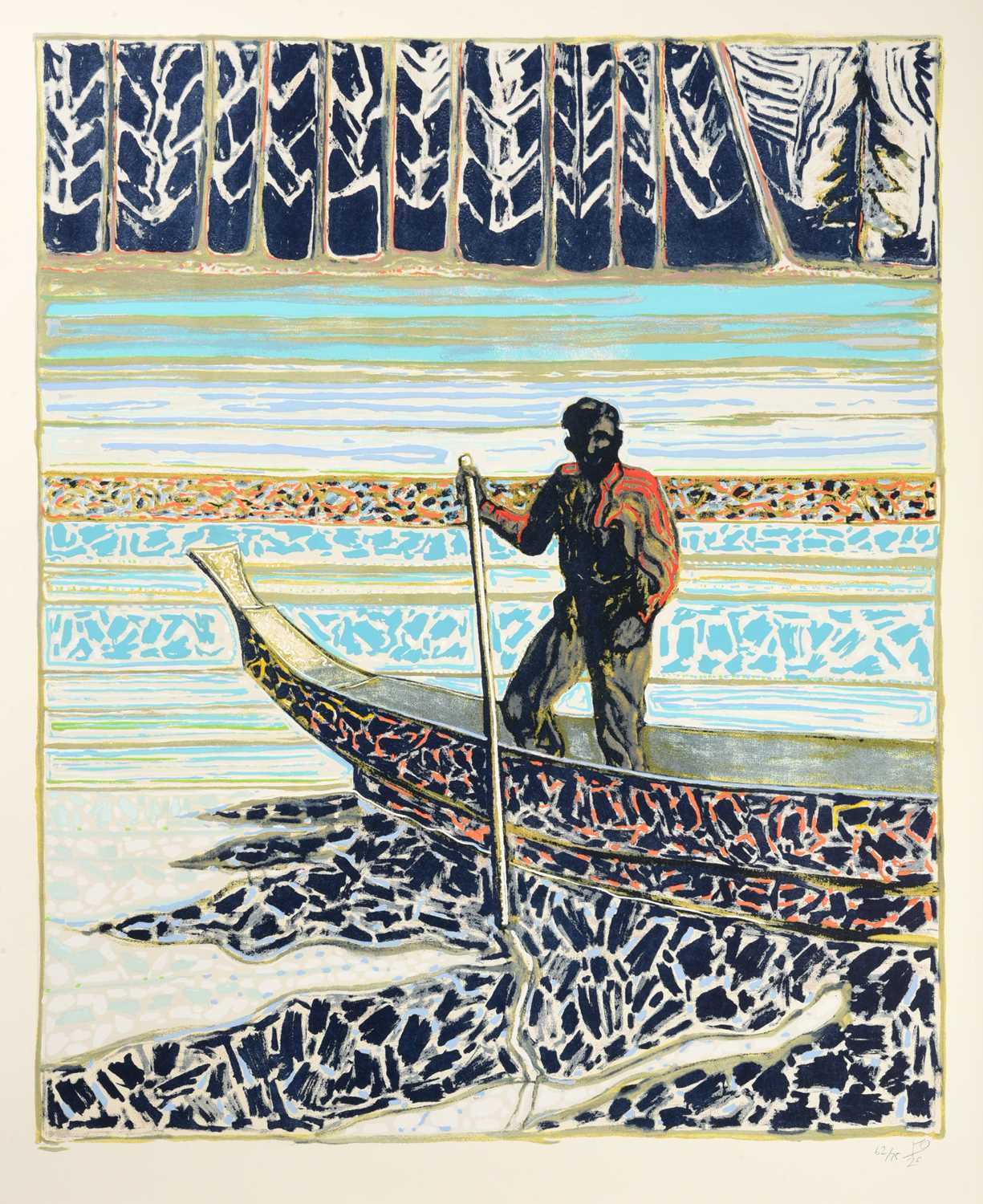 Lot 667 - Billy Childish (b.1959) "Sailish Fisherman"...