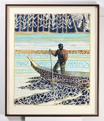 Lot 667 - Billy Childish (b.1959) "Sailish Fisherman"...