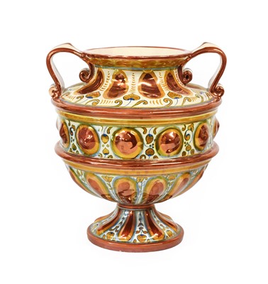 Lot 39 - A Cantgalli Faience Vase, late 19th / early...
