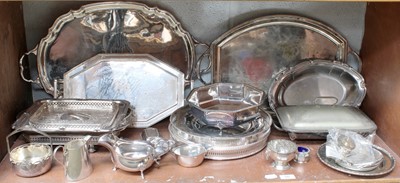 Lot 55 - A Collection of Assorted Silver Plate,...