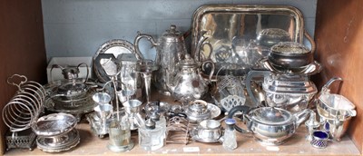 Lot 58 - A Collection of Assorted Silver Plate,...