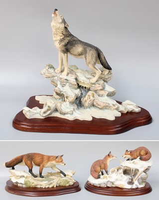 Lot 233 - Border Fine Arts 'Call of the Wild' (Wolf),...