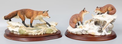 Lot 233 - Border Fine Arts 'Call of the Wild' (Wolf),...