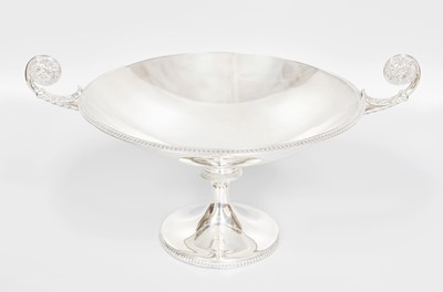 Lot 157 - A George V Silver Pedestal-Bowl, by James...