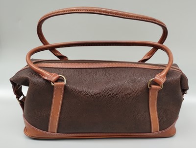 Lot 1161 - Mulberry Brown Scotch Grain Lola Baguette...