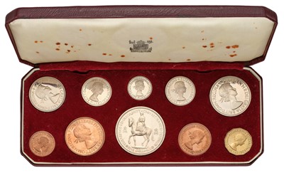 Lot 262 - Elizabeth II, 'Coronation' Proof Set 1953, 10...