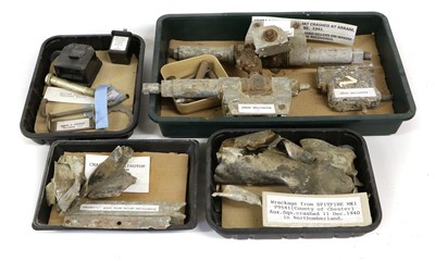 Lot 99 - A Quantity of RAF Aircraft Parts, taken from...