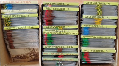 Lot 168 - West Yorkshire Topographical Postcards. Three...