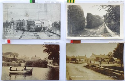 Lot 168 - West Yorkshire Topographical Postcards. Three...