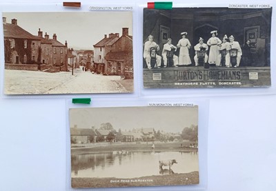 Lot 168 - West Yorkshire Topographical Postcards. Three...