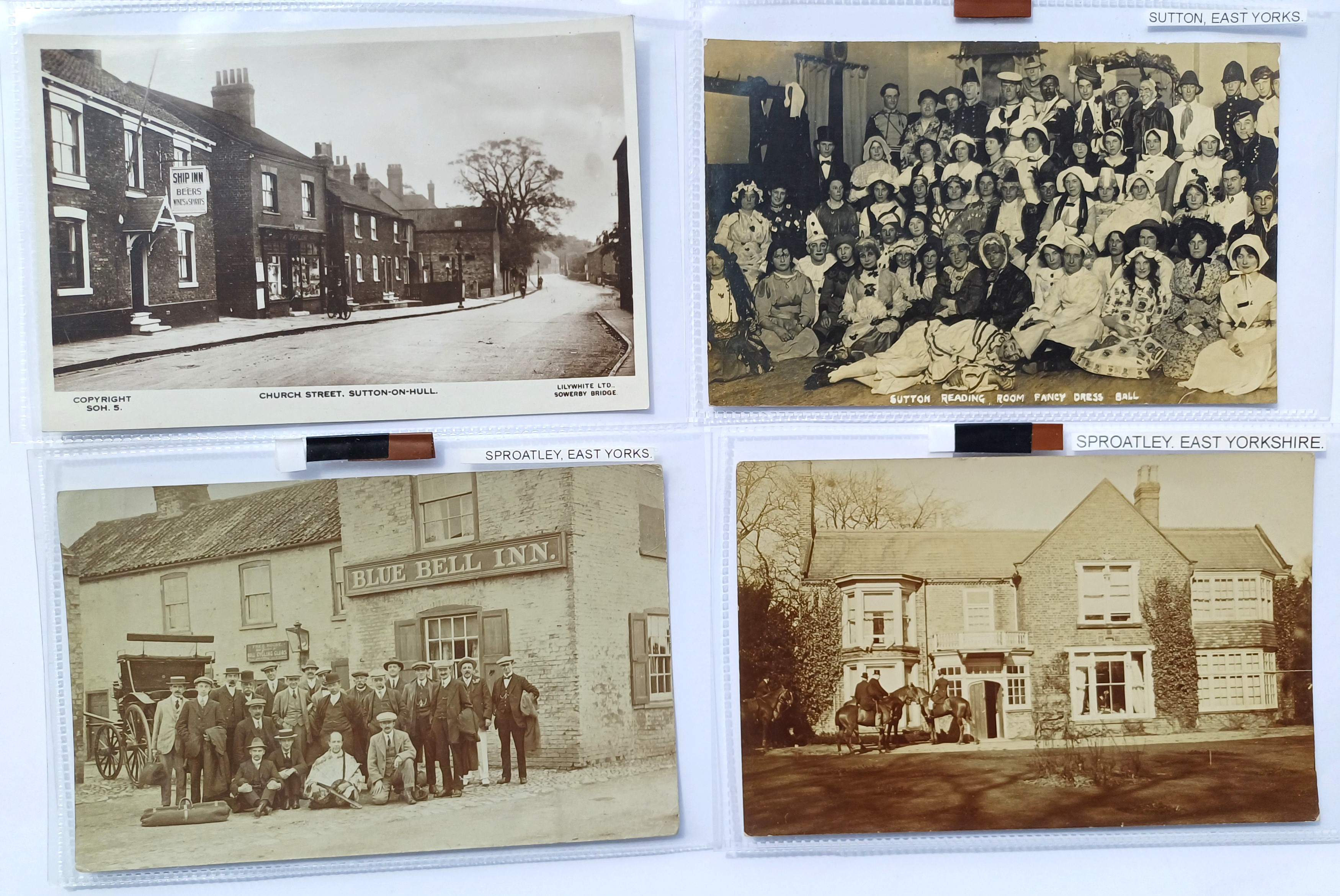 Lot 170 East Yorkshire Topographical Postcards. An
