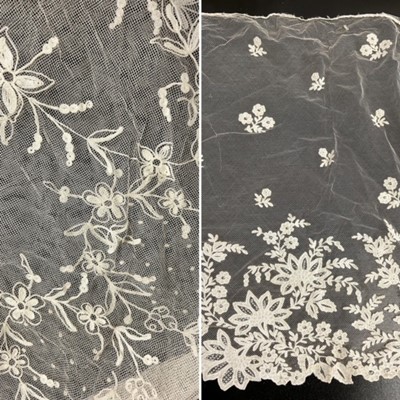 Lot 2077 - Early 20th Century Lace, comprising an...