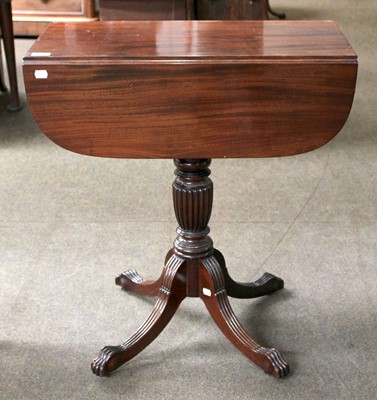 Lot 1147 - A George IV Mahogany Pembroke Table, 69cm by...