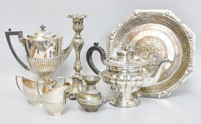Lot 83 - A Collection of Assorted Silver Plate,...
