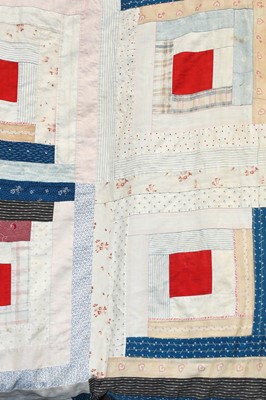 Lot 1099 - Late 19th Century Patchwork Cover with large...