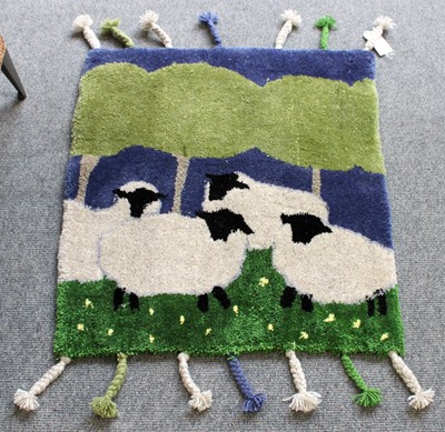 Lot 1231 - Handmade Jane Dobinson "Bramble & Bumble" Rug,...