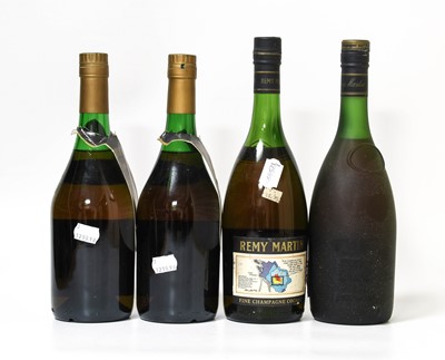 Lot 5121 - Roullet et Fils 3 Star Cognac, bottle numbers...