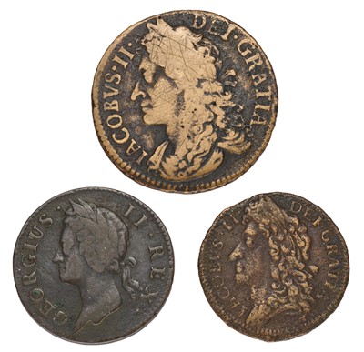 Lot 92 - Ireland, James II, Gunmoney Halfcrown, Jan...